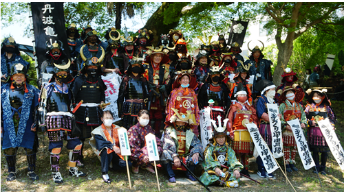 第49回亀岡光秀まつり武者行列に参加しました。
