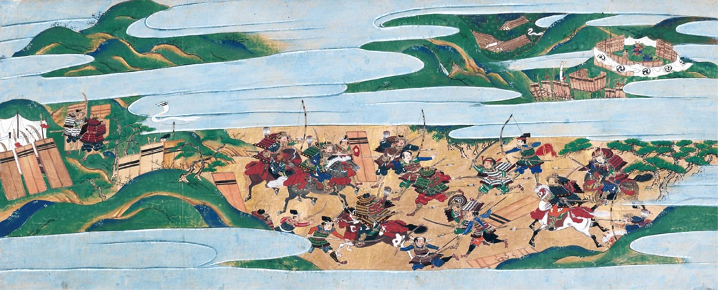 Illustration of a battle